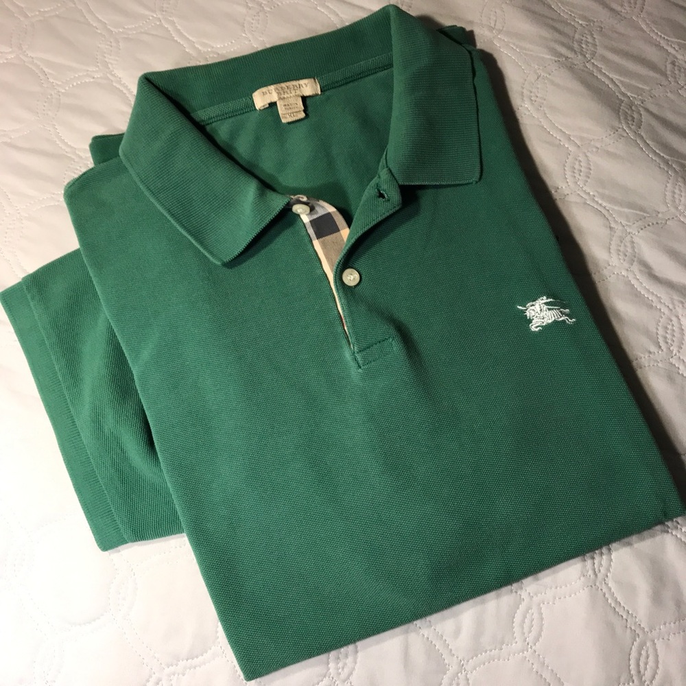 👕 SALE!!! Burberry Brit men’s pique polo shirt